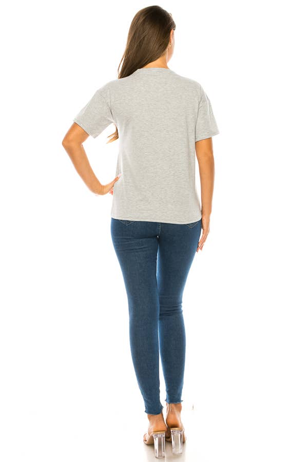 (ST2743)Pop Art T-shirts: White / S