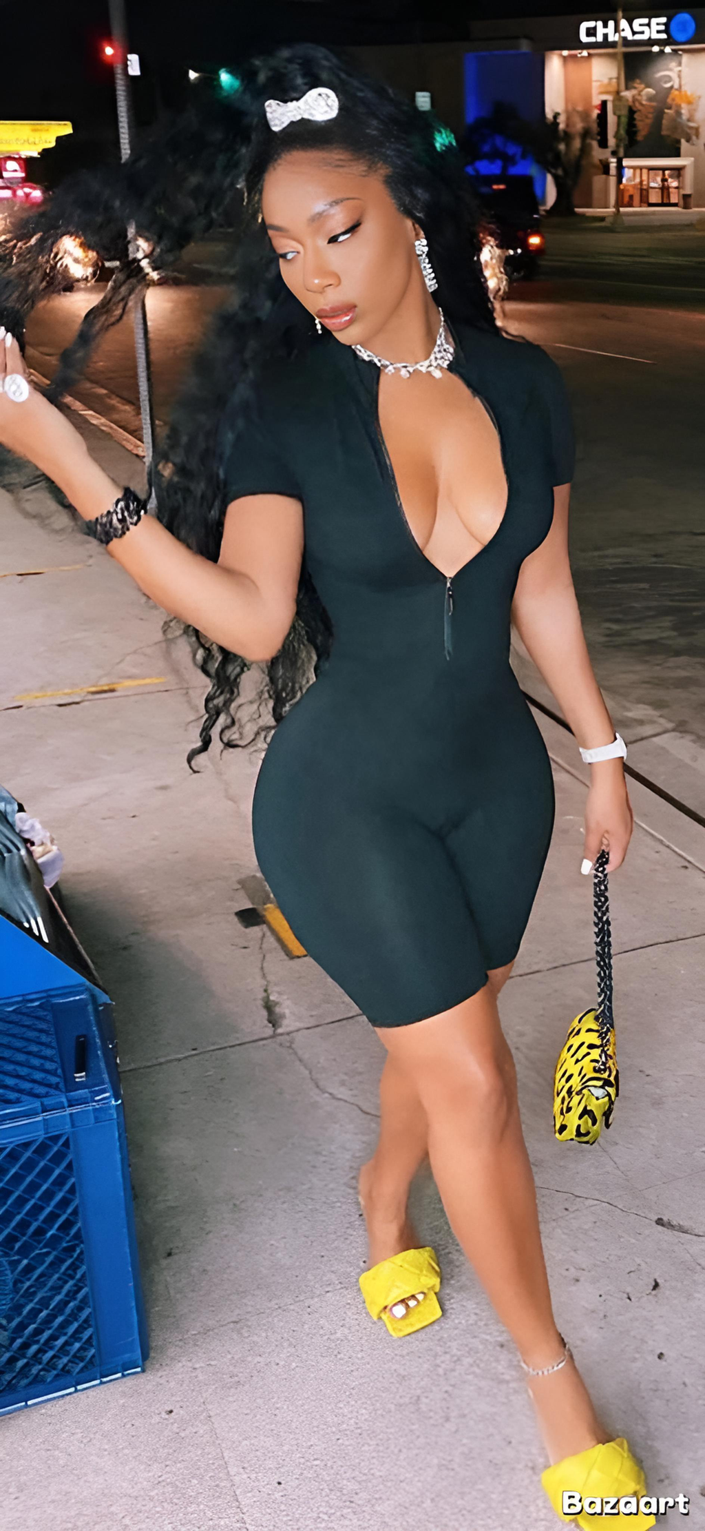 Midnight Chelsea Romper